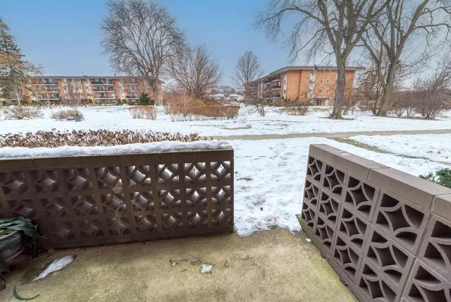 a view of a backyard of a house