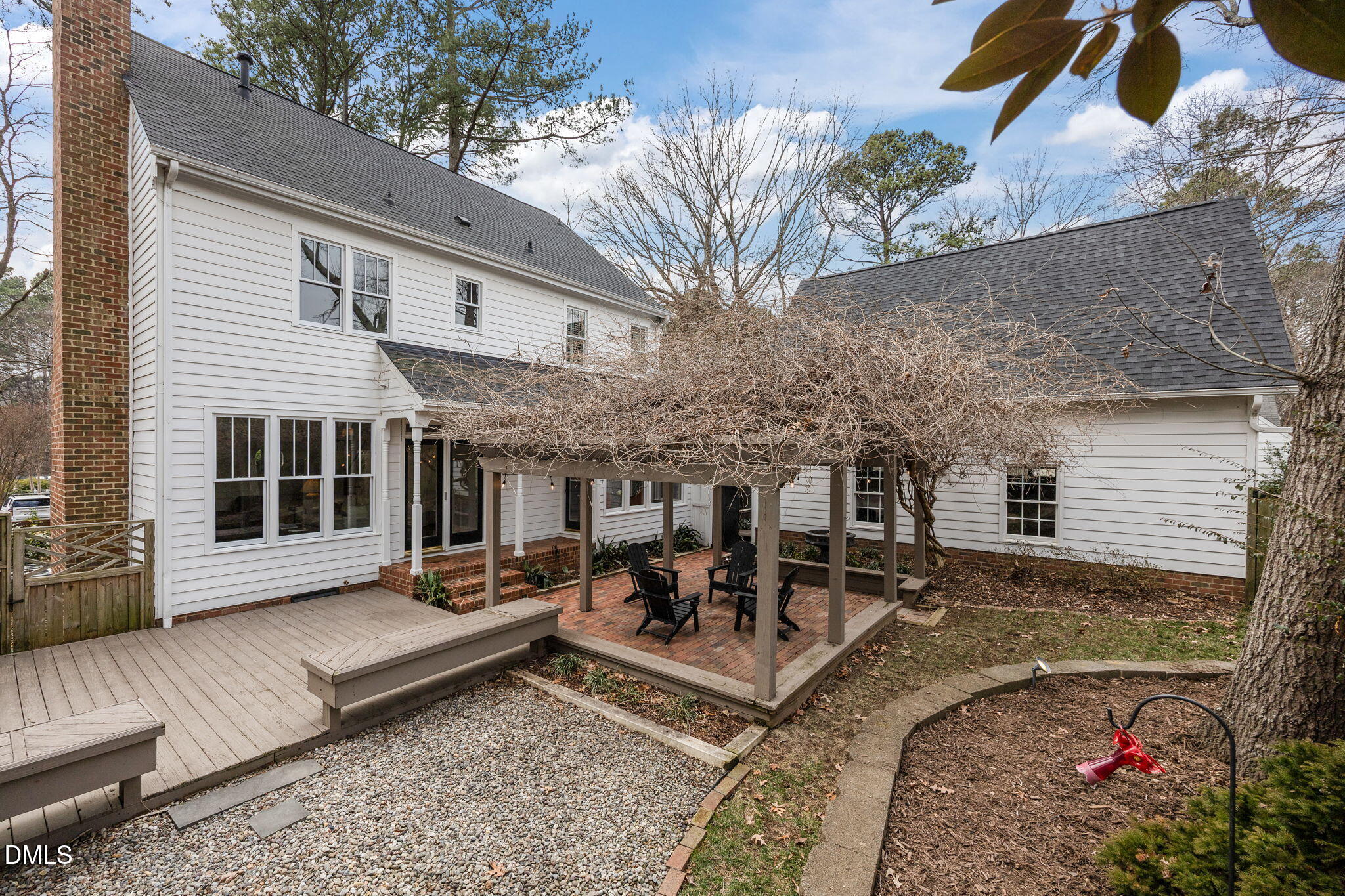 8805 Mourning Dove Road Raleigh, NC 27615 - Photo 35 of 55 swimming pool view with a outdoor seating
