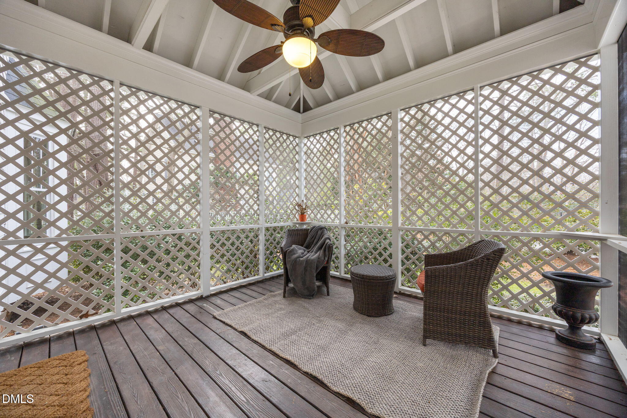 8805 Mourning Dove Road Raleigh, NC 27615 - Photo 37 of 55 a view of a terrace with furniture