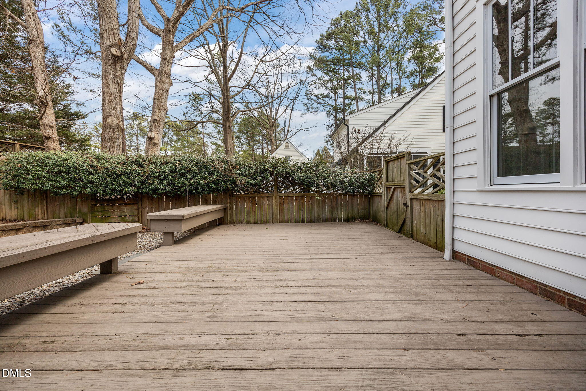 8805 Mourning Dove Road Raleigh, NC 27615 - Photo 41 of 55 a view of outdoor space and deck