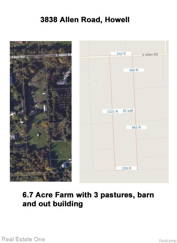 3838 East Allen Road Howell, MI 48855 - Photo 29 of 29 lot size aerial copy.jpg