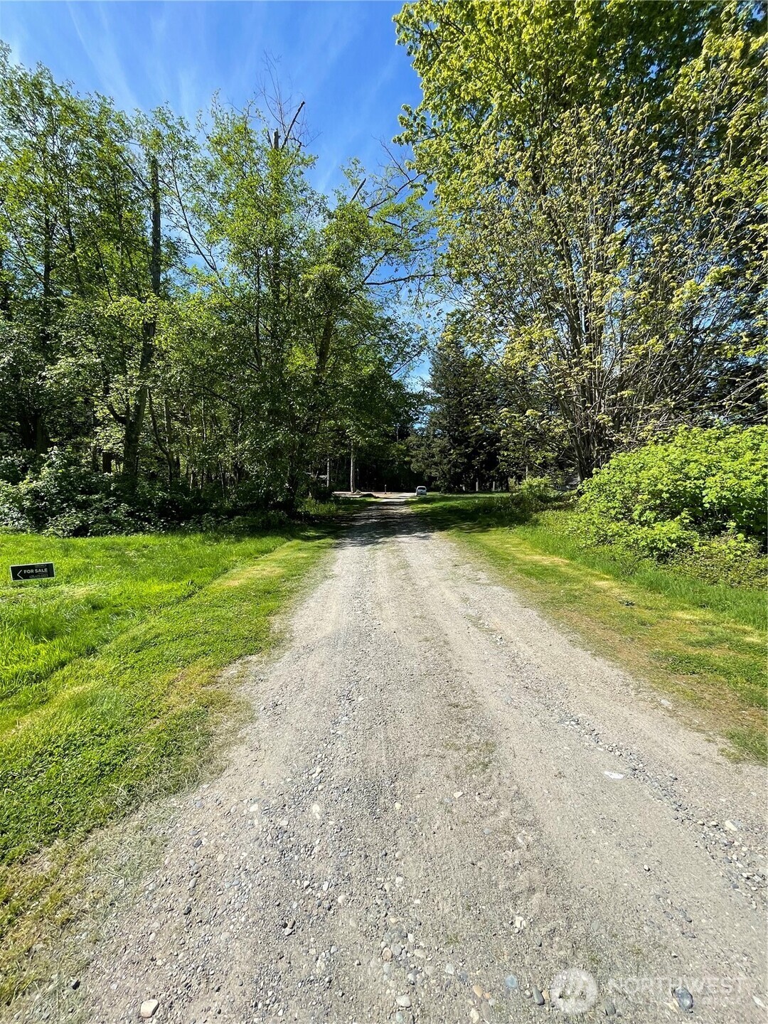 81 F Beach Way Hat Island, WA 98201 - Photo 5 of 22 a view of a tennis ground with large trees