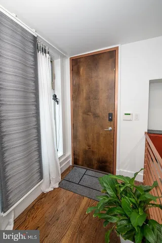 a view of entryway with stairs