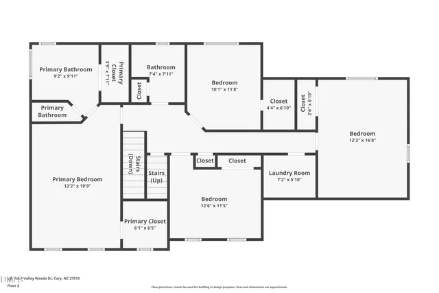 $630,000 | 102 Rose Valley Woods Drive, Cary, NC 27513
