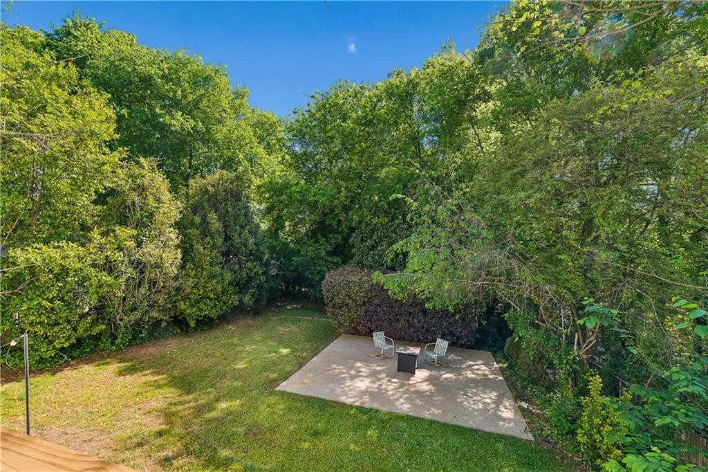 2494 Batavia Street Atlanta, GA 30344 - Photo 42 of 48 a view of a garden with a fountain