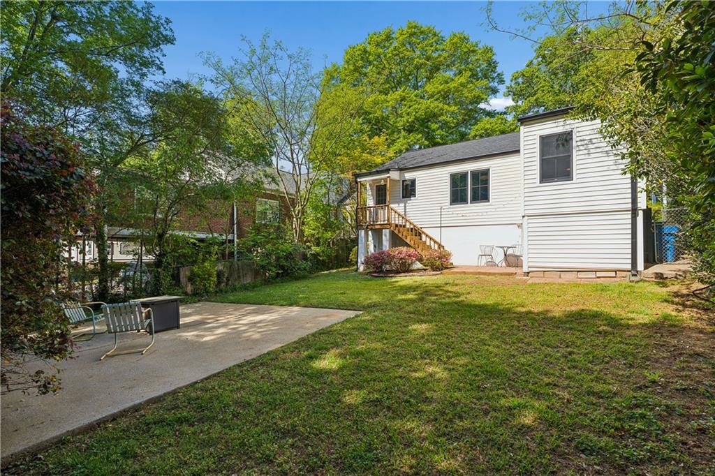 2494 Batavia Street Atlanta, GA 30344 - Photo 43 of 48 a view of a house with backyard and sitting area