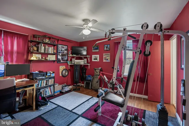 a view of a room with music instruments