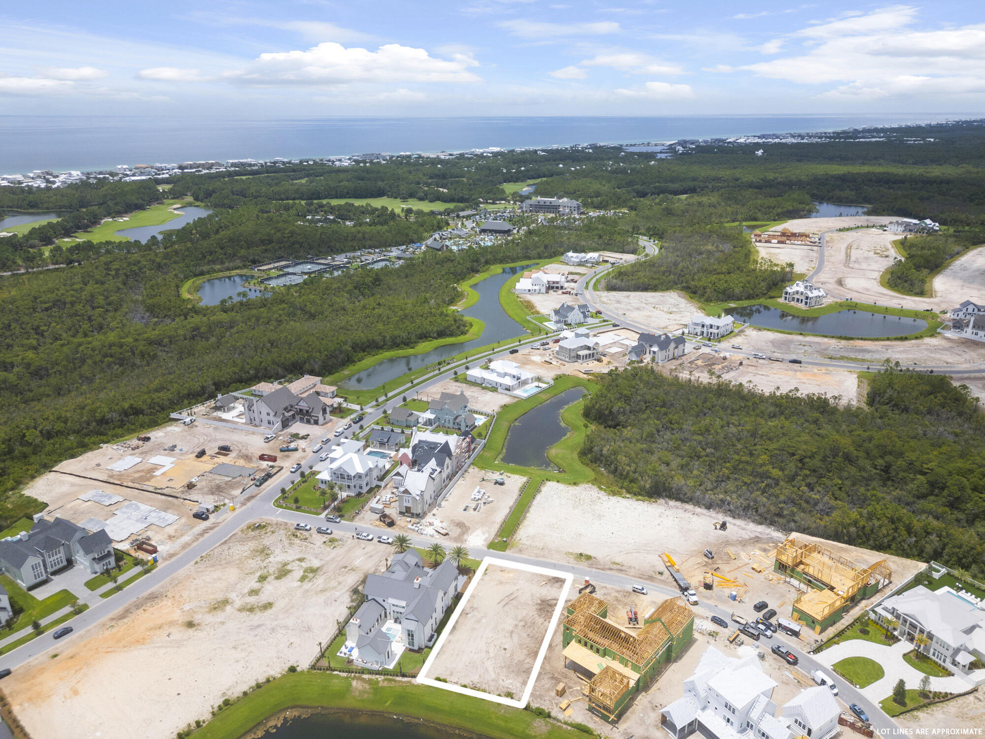 Lot 238 Quail Hollow Inlet Beach, FL 32461 - Photo 13 of 20 a view of a lake with a city