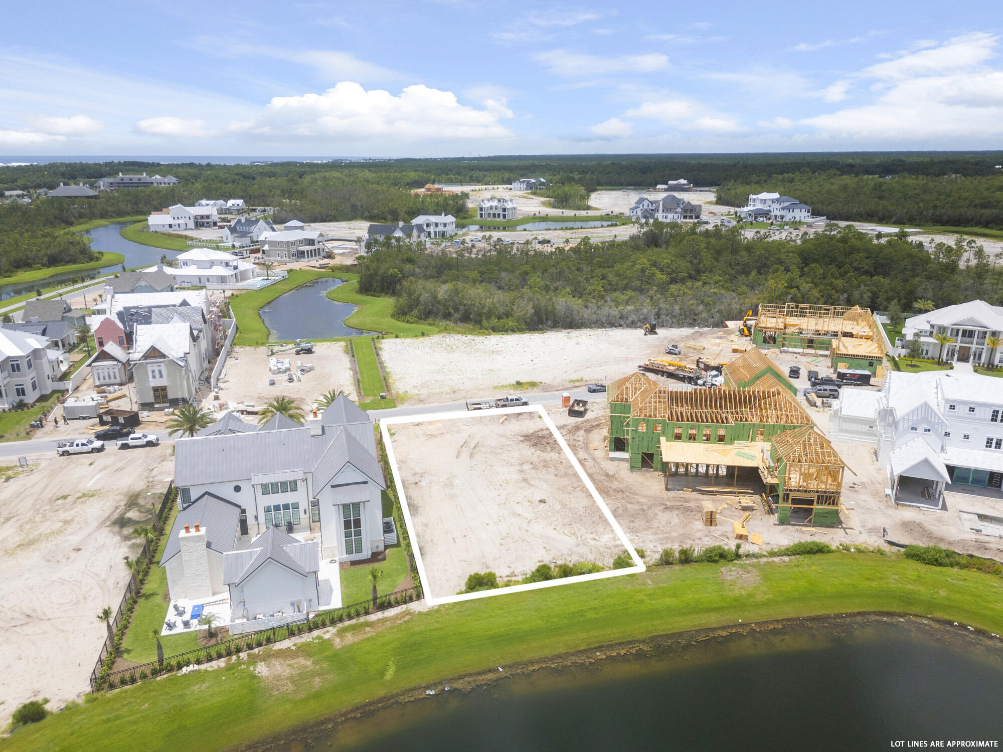 Lot 238 Quail Hollow Inlet Beach, FL 32461 - Photo 3 of 20 a view of a city with an ocean view