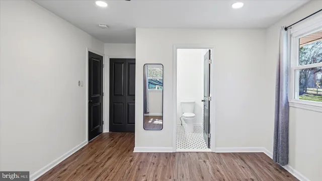 wooden floor in an empty room