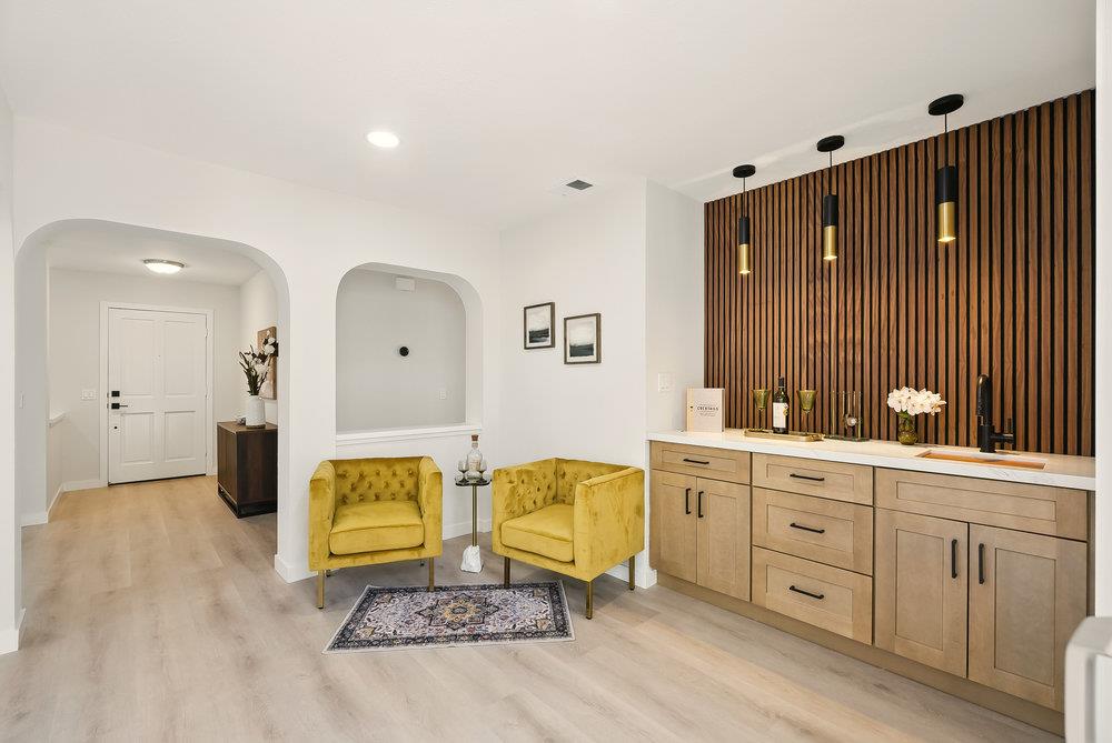 1180 Peterson Drive Gilroy, CA 95020 - Photo 26 of 45 a spacious bathroom with a granite countertop sink and a mirror