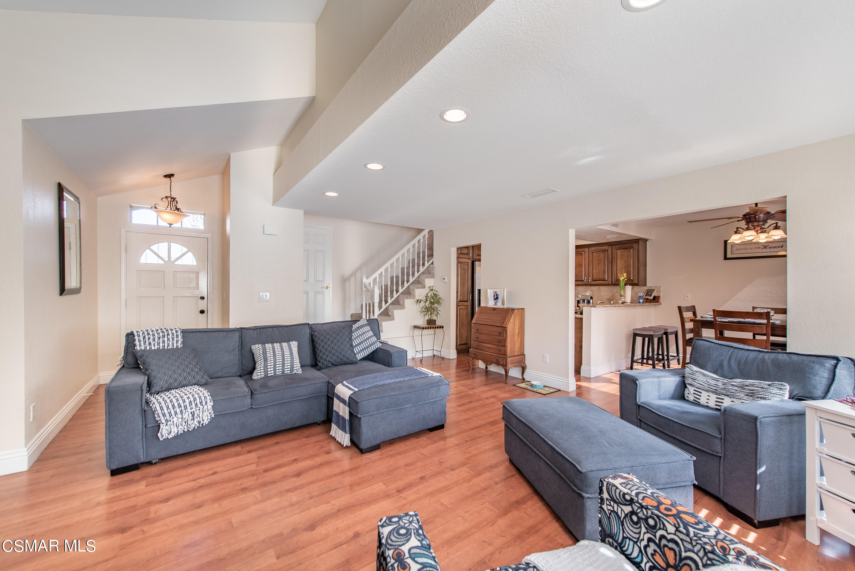 1940 Rory Lane, Unit 3 Simi Valley, CA 93063 - Photo 7 of 33 a living room with furniture and a couch
