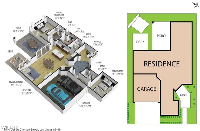 $3,500 | 6714 Desert Crimson Street, Las Vegas, NV 89148