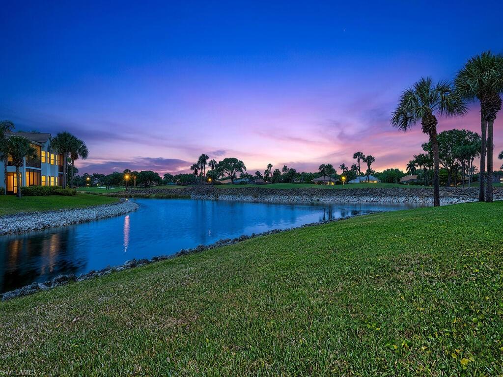 4415 Dover Court, Unit 504 Naples, FL 34105 - Photo 15 of 21 a view of a garden with an ocean