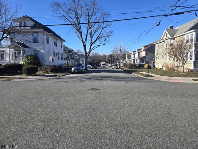 a car parked on the side of a street