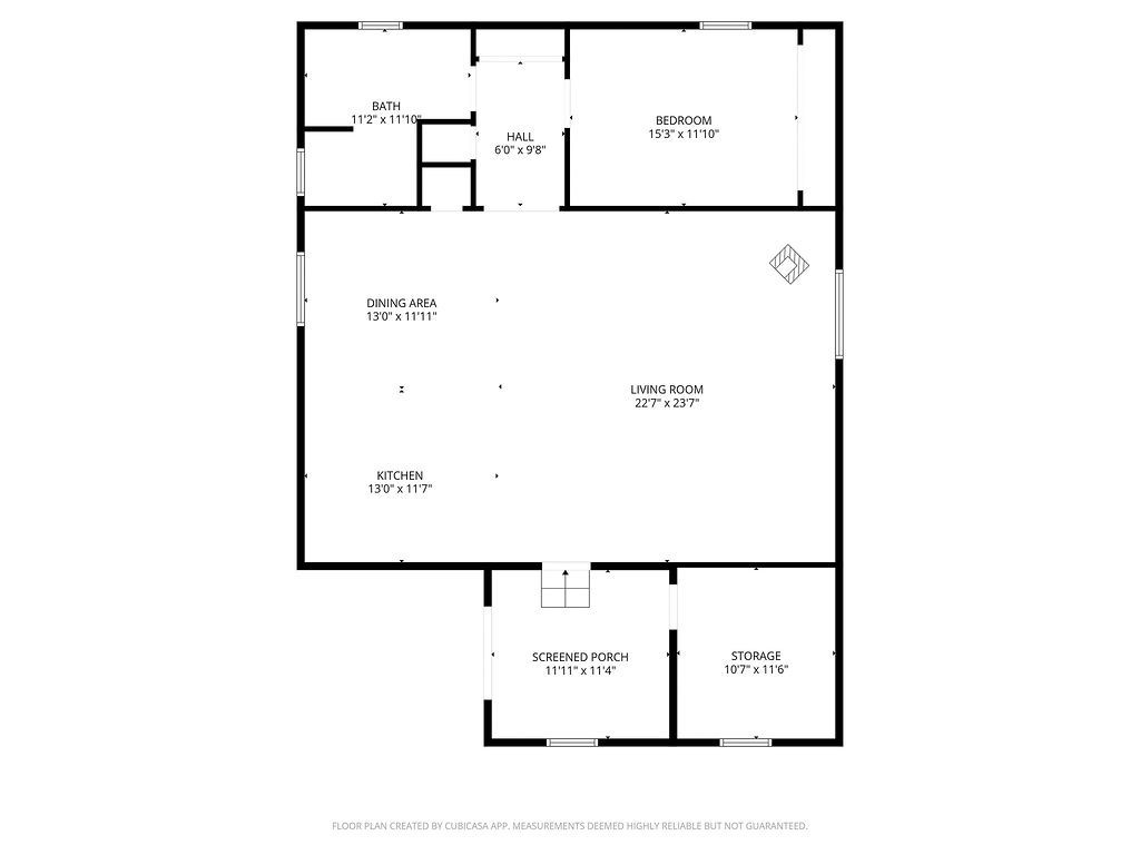 1700 Desert Front Road Pinon Hills, CA 92372 - Photo 31 of 42 Second unit structure floorpan.