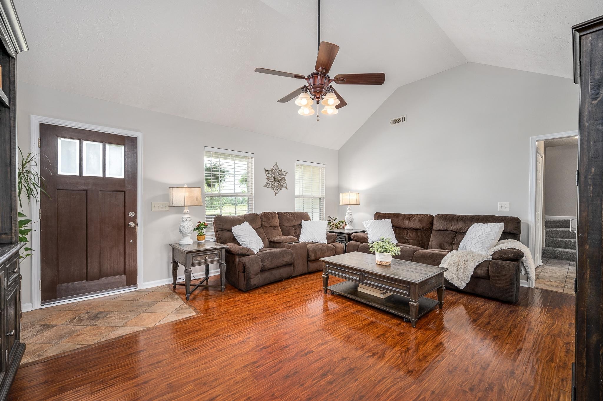 5039 Midland Fosterville Road Bell Buckle, TN 37020 - Photo 5 of 32 a living room with furniture and a wooden floor
