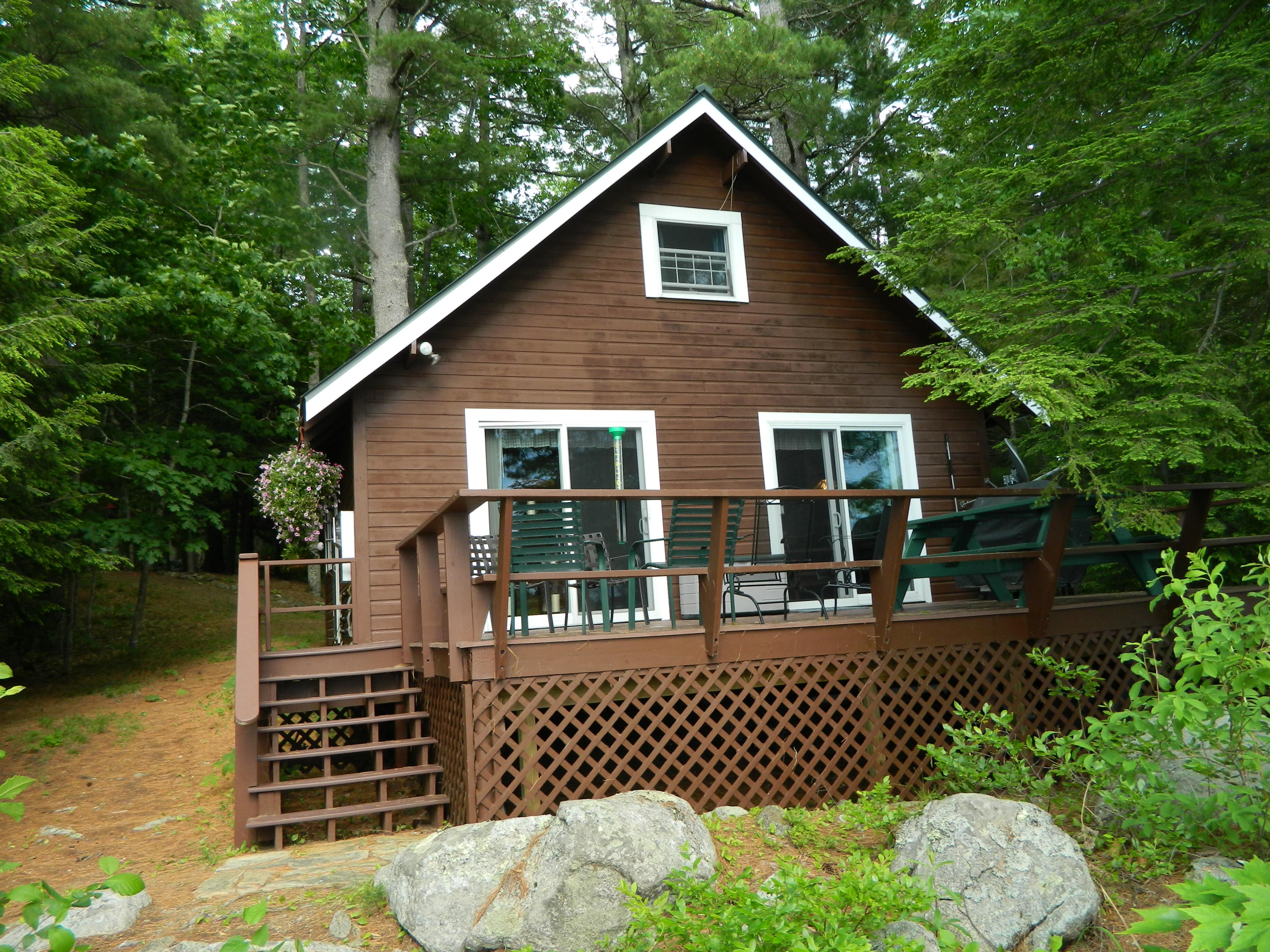 22 Baum Beach Road Hope, ME 04847 - Photo 2 of 29 Back of cottage