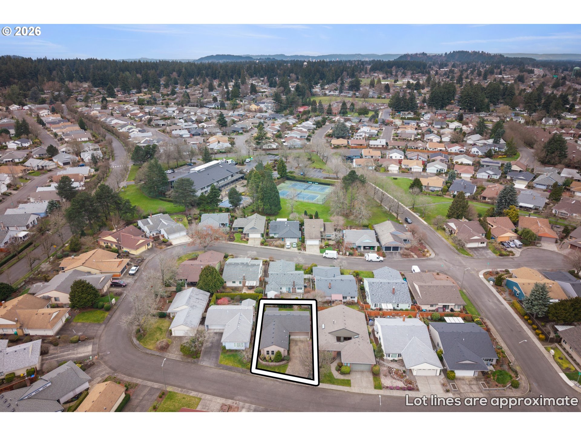 2239 Northeast 153rd Avenue Portland, OR 97230 - Photo 26 of 32 a view of a city with a mountain