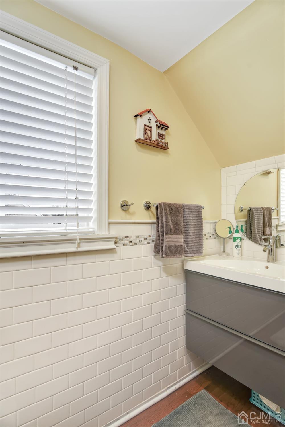 24 Racetrack Road East Brunswick, NJ 08816 - Photo 26 of 37 a bathroom with a sink and a mirror