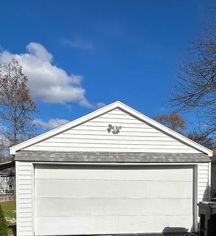 a close up of a house