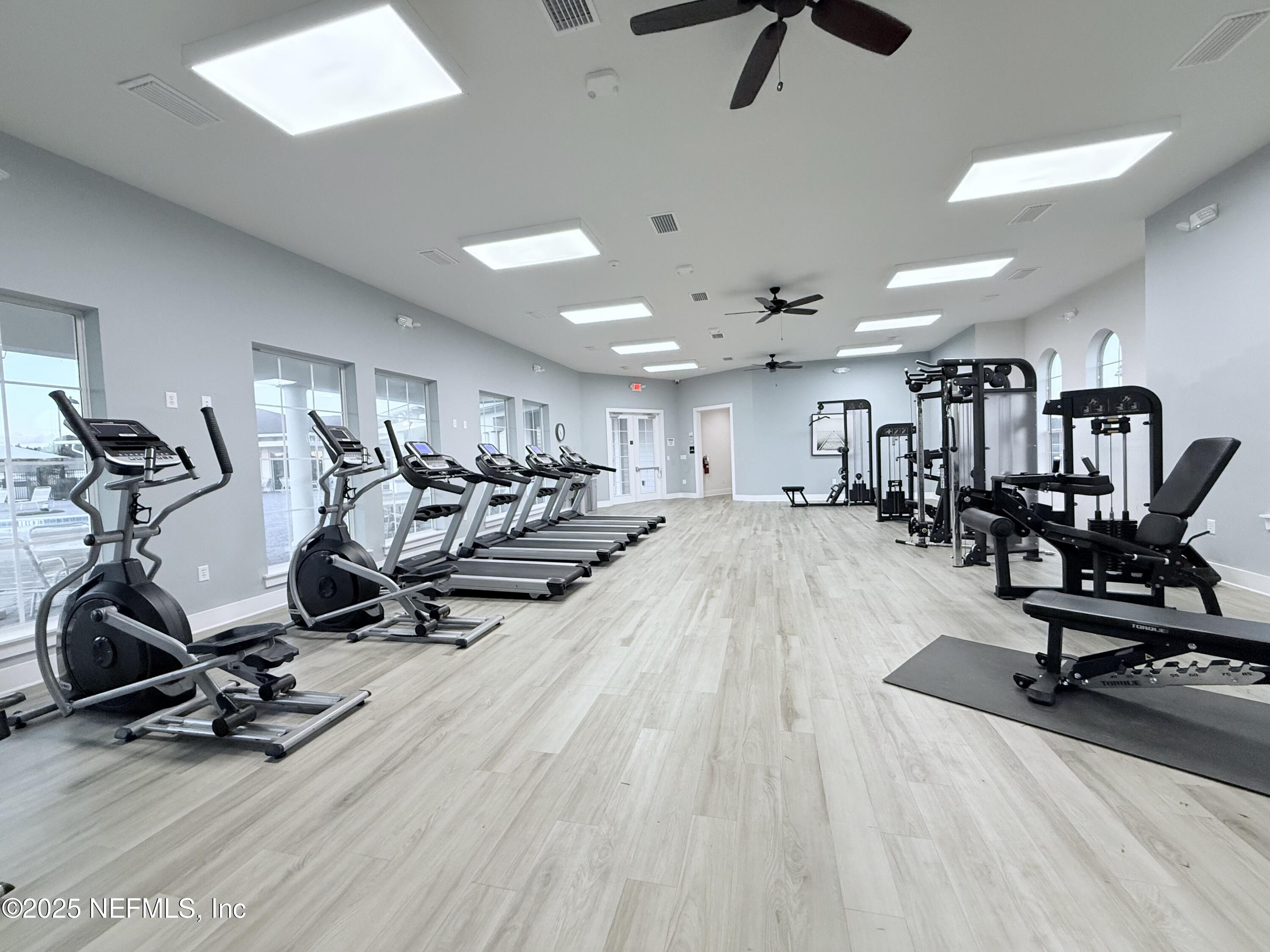23 Alagon Way Street St. Augustine, FL 32084 - Photo 37 of 39 a view of a room with gym equipment