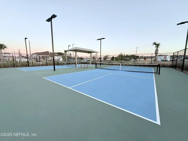 a view of a tennis court