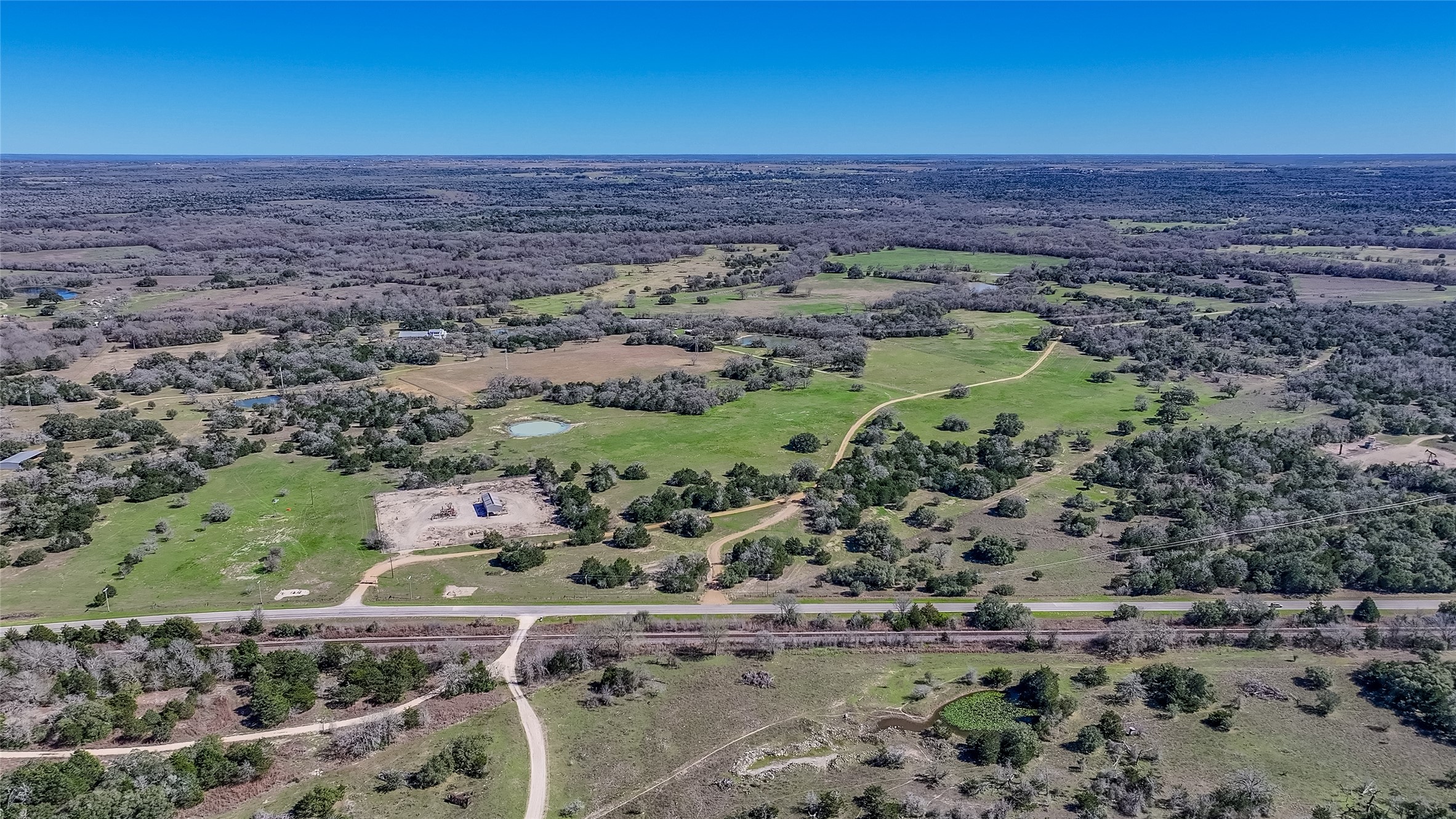 3817 Fm 154 Road Muldoon, TX 78949 - Photo 5 of 27 Drone / aerial view