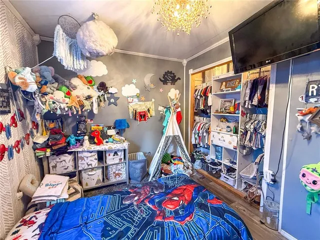 a backyard of a house with seating space