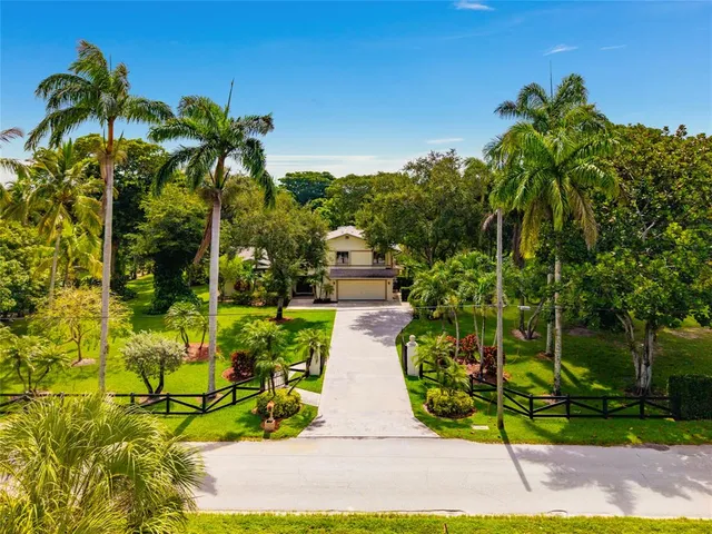 a view of path in between the house