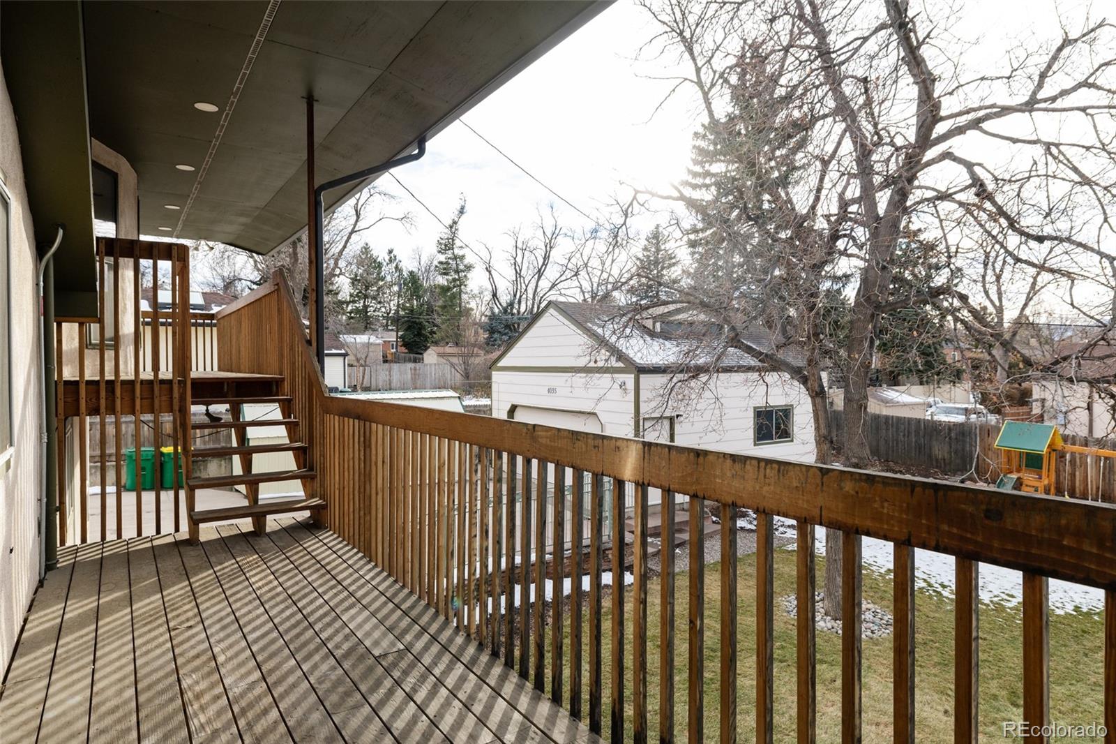 4035 Cody Street Wheat Ridge, CO 80033 - Photo 38 of 47 a view of a houses from a balcony