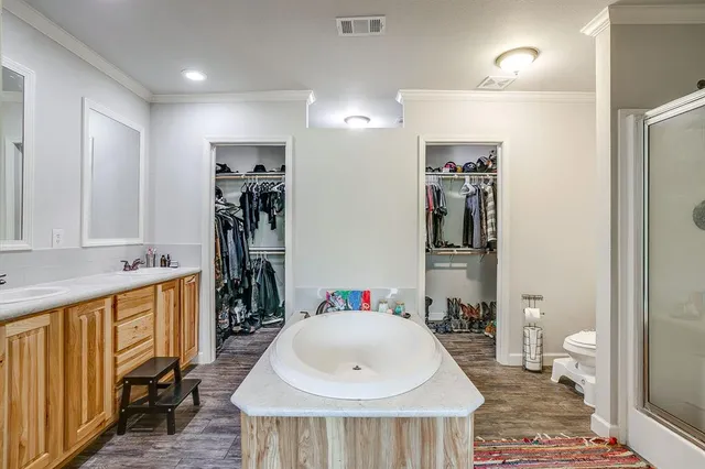 a very nice looking room with a large window