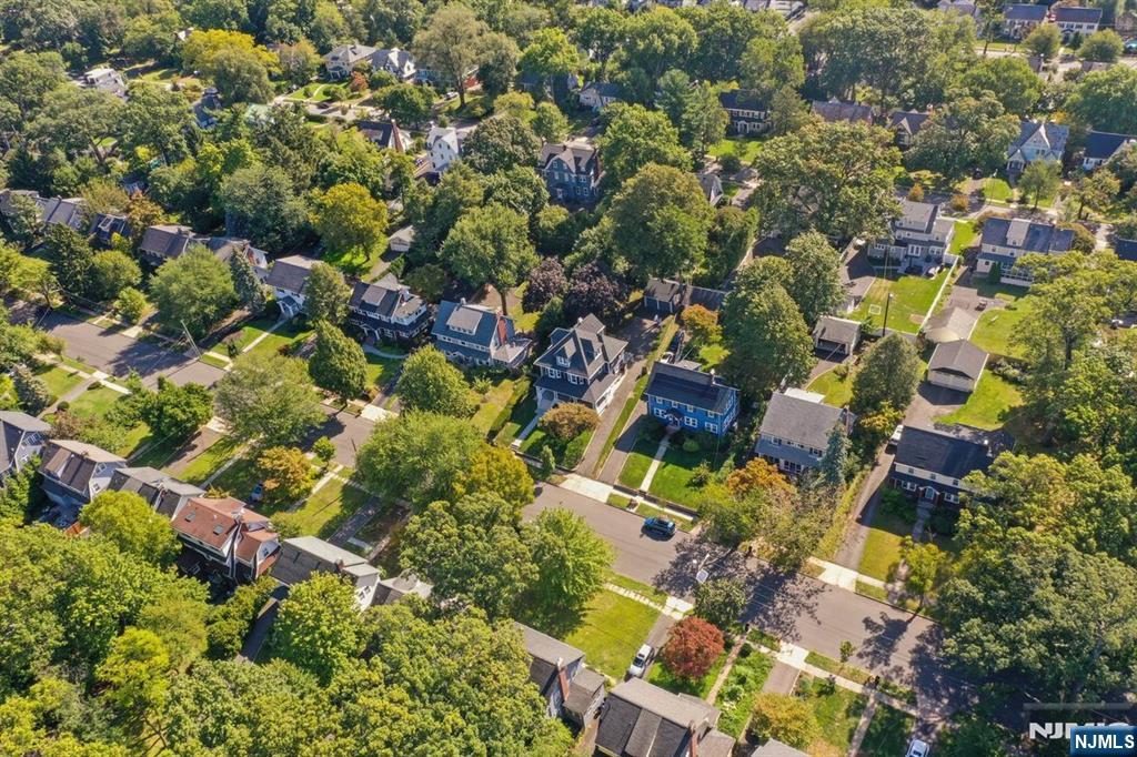 97 Montclair Avenue Montclair, NJ 07042 - Photo 42 of 42 an aerial view of residential houses with outdoor space and trees
