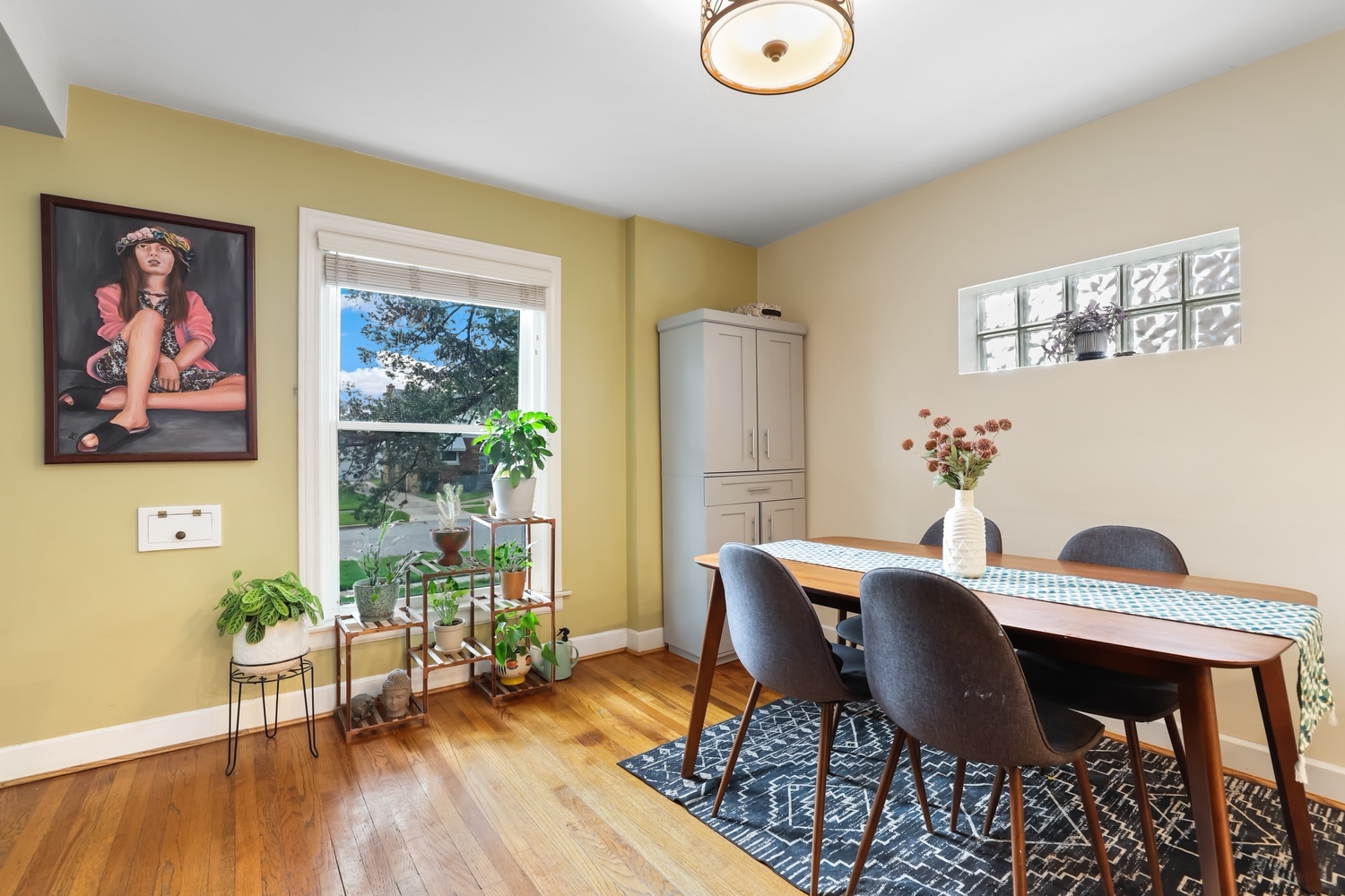 2357 South 3rd Avenue North Riverside, IL 60546 - Photo 5 of 28 a view of a dining room with furniture window and wooden floor