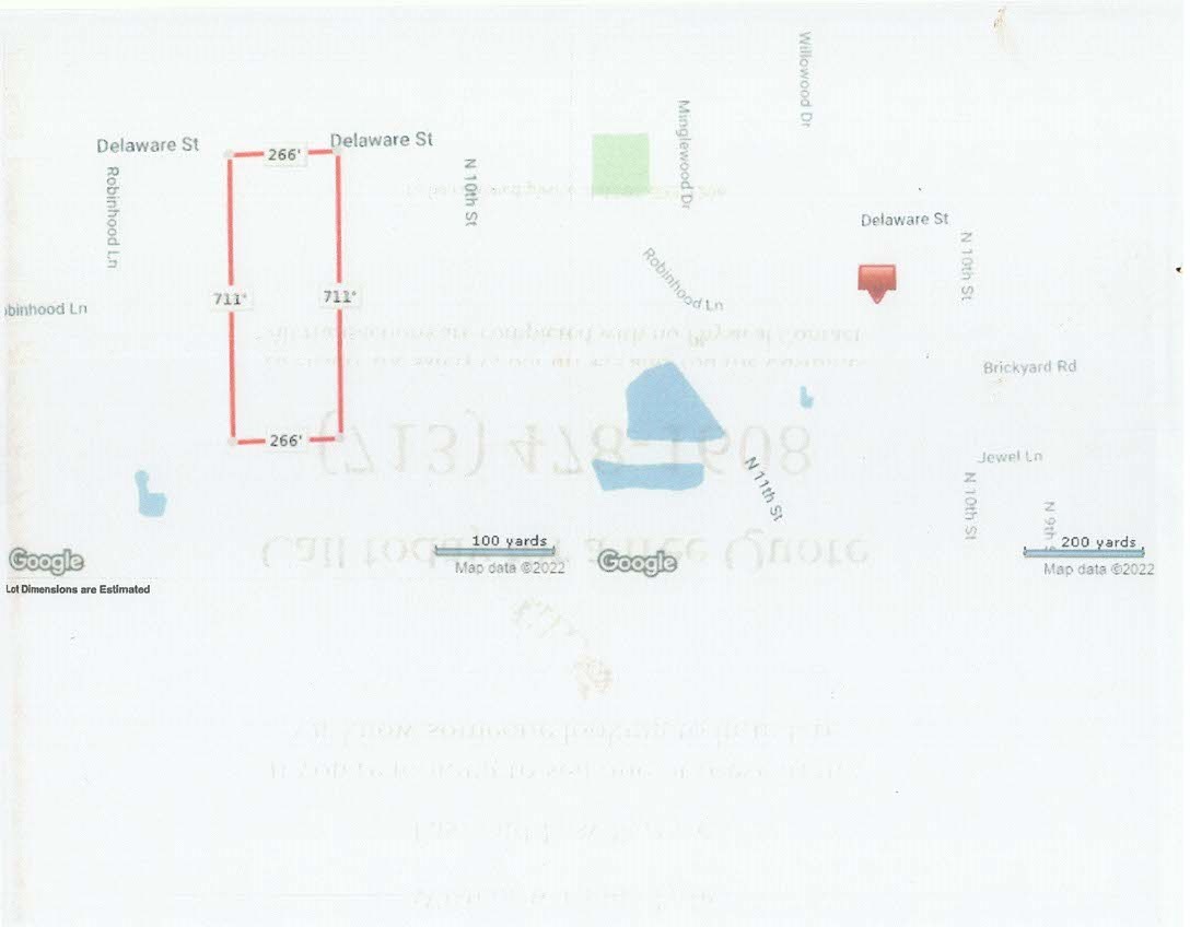 2865 Delaware Street Beaumont, TX 77703 - Photo 5 of 12 View of Plat