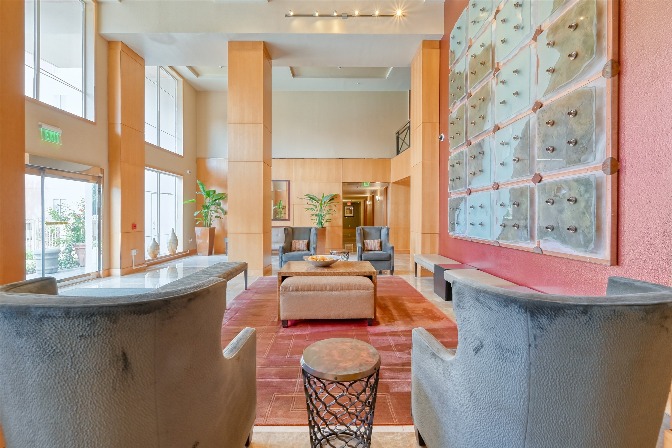 3505 Sage Road, Unit 1206 Houston, TX 77056 - Photo 8 of 50 a dining room with furniture and a large window