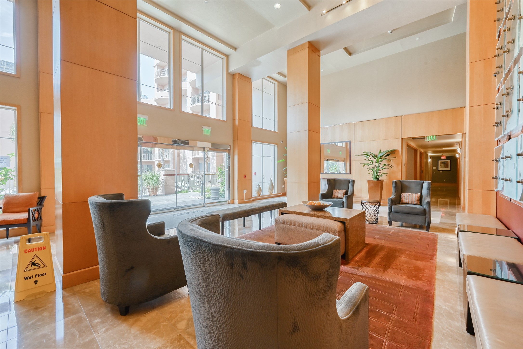 3505 Sage Road, Unit 1206 Houston, TX 77056 - Photo 9 of 50 a living room with furniture and a large window