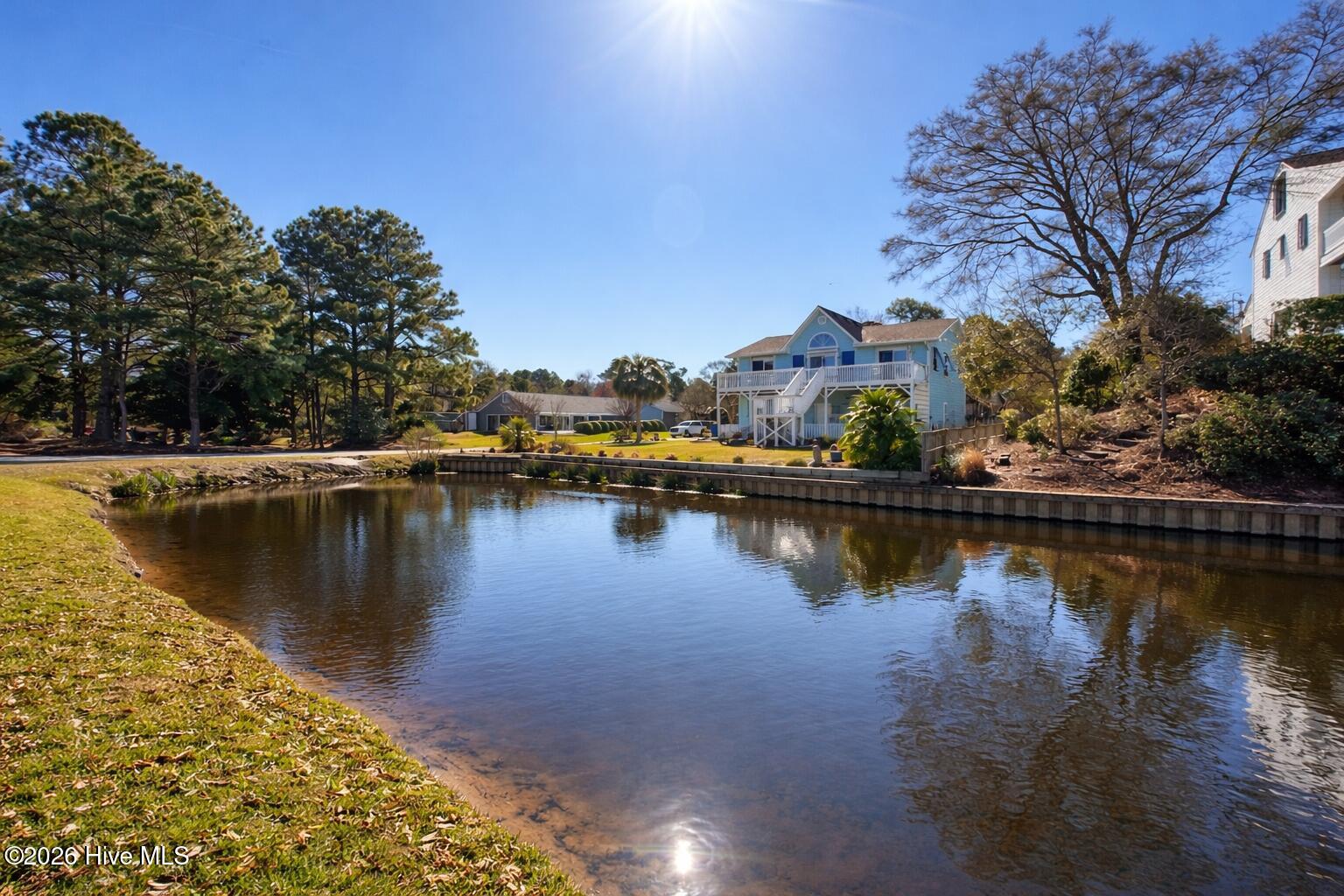330 Cape Lookout Loop Emerald Isle, NC 28594 - Photo 7 of 50 Pond frontage