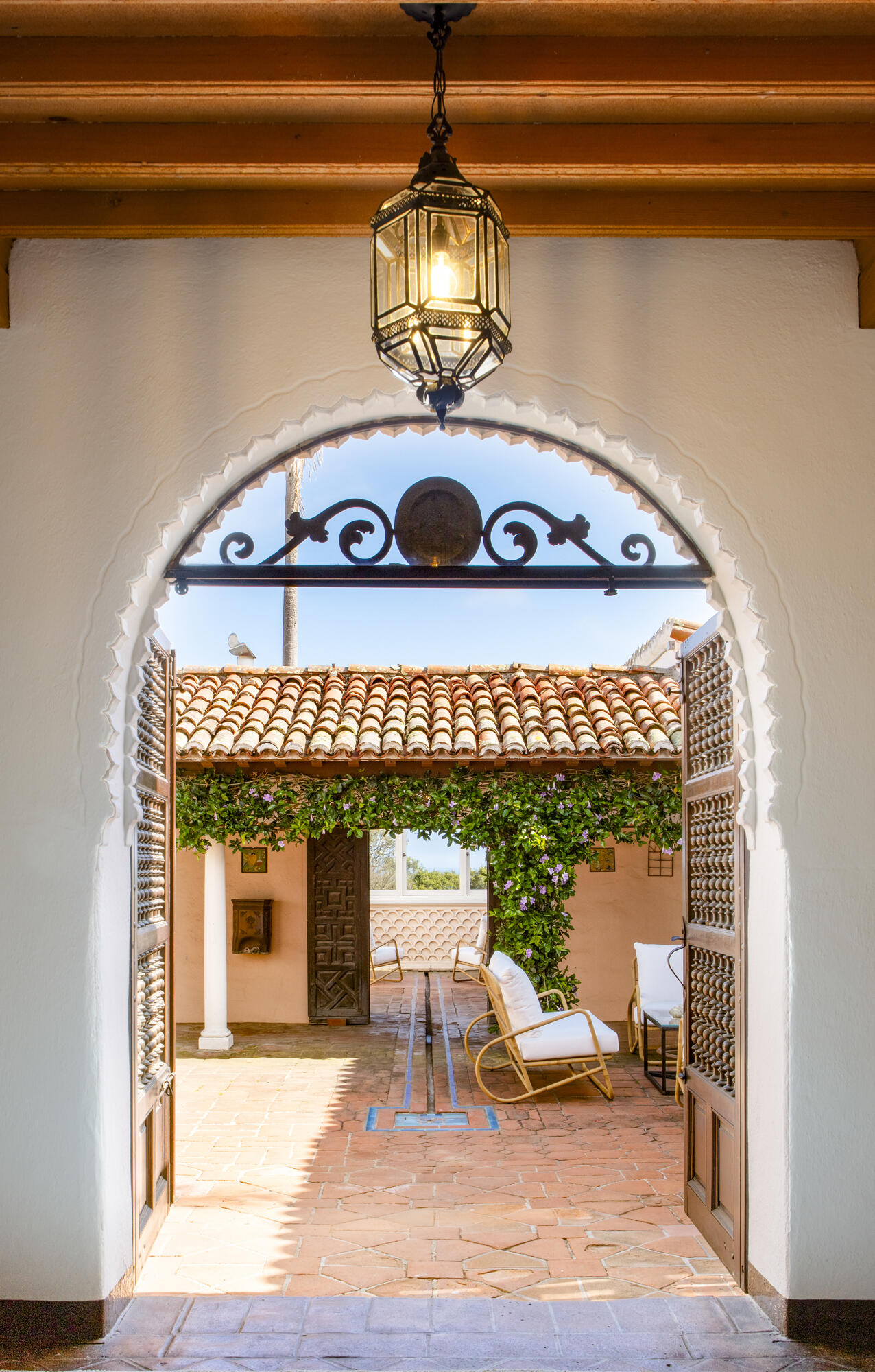 680 Buena Vista Drive Montecito, CA 93108 - Photo 3 of 33 a view of a entryway door of the house and living room view