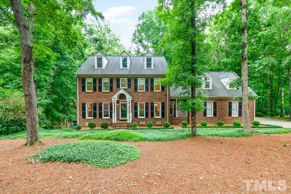 front view of house with a yard