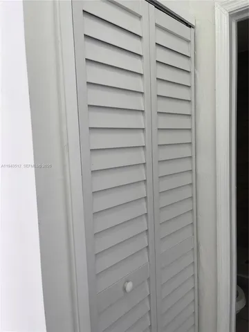 a view of closet area