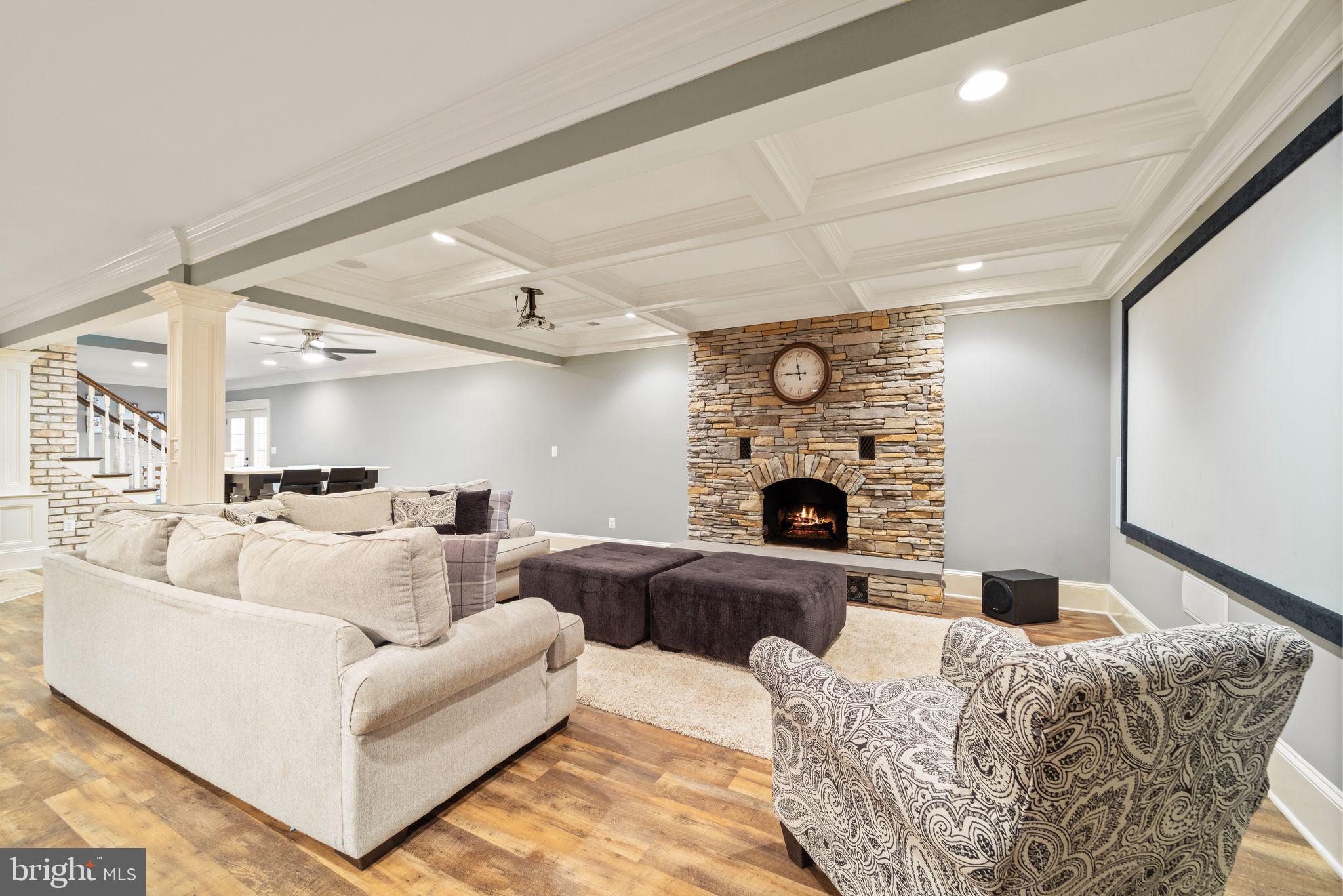 42834 Waxpool Road Ashburn, VA 20148 - Photo 71 of 128 Masonry wood burning fireplace with blower.