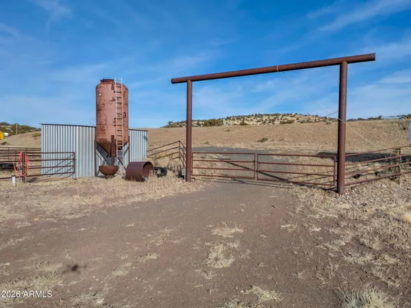 a view of a terrace with skyline