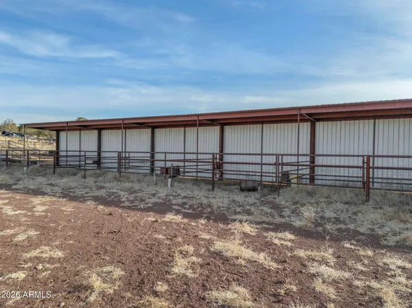 a view of wooden fence