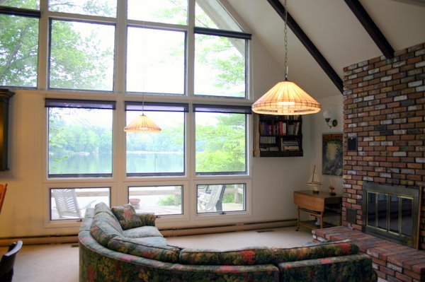 70 Tyringham Road Monterey, MA 01245 - Photo 9 of 22 a living room with furniture and a fireplace