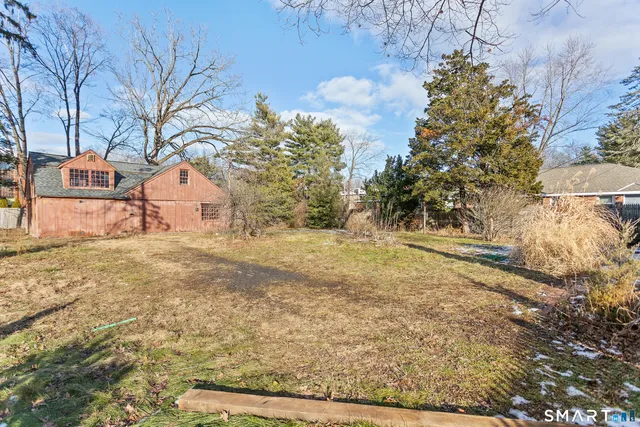 a view of large yard with green space