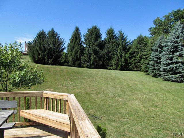 400 Heyer Mill Road Nazareth, PA 18064 - Photo 3 of 27 a view of balcony with wooden floor and fence