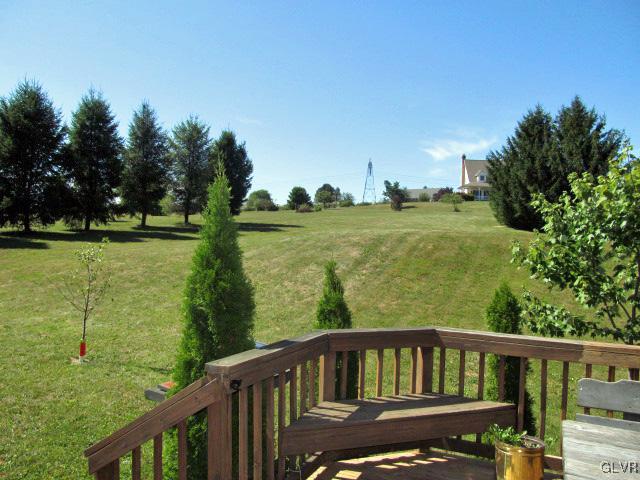 400 Heyer Mill Road Nazareth, PA 18064 - Photo 5 of 27 a view of a deck with a yard