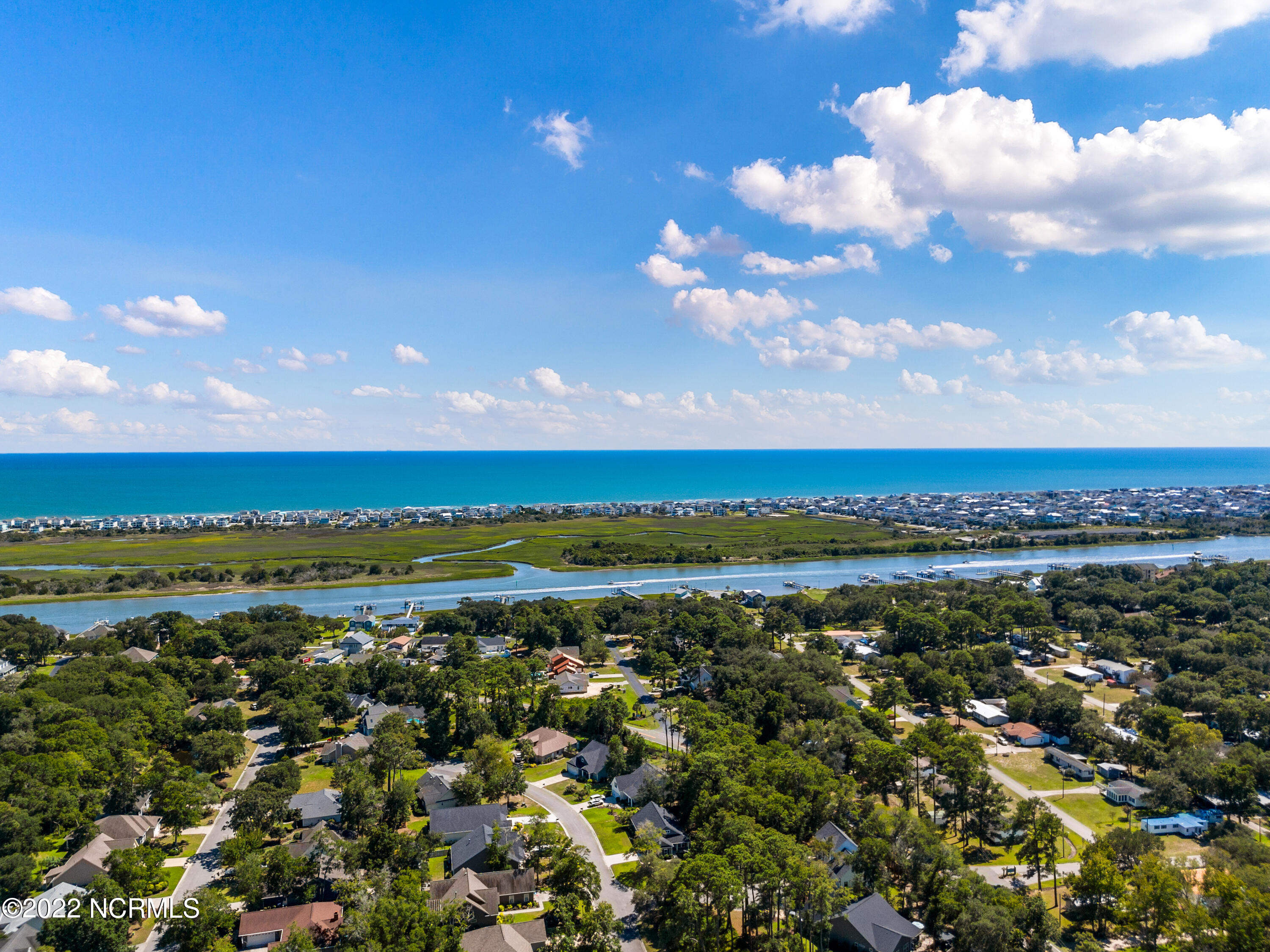 1801 Wildwood Court Southwest Ocean Isle Beach, NC 28469 - Photo 27 of 34 Waterway and Ocean