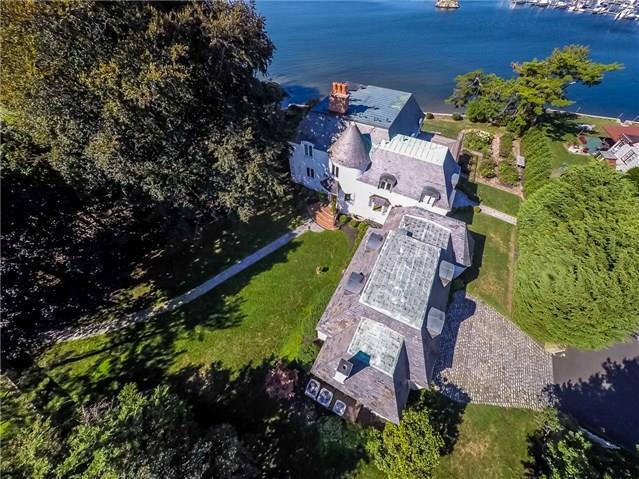 0 South Ralsey Road Stamford, CT 06902 - Photo 1 of 1 an aerial view of a house with a garden and trees
